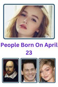 people born on april 230